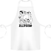 Ellipsism Missing Out on the Future Cotton Apron 100% Organic