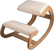 FMXQYH Ergonomic Kneeling Chair, Spine Correction Rocking Chair, Relief Neck Pain and Improve Posture with Rocking Chair for Home & Office