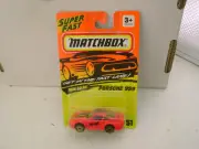 1993 MATCHBOX SUPERFAST #51 RED RAGE PORSCHE 959 NEW ON CARD