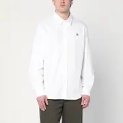 [Maison Kitsuné] White cotton shirt M White