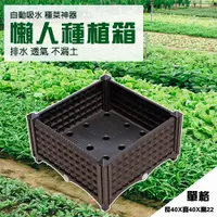 在飛比找松果購物優惠-懶人種植箱 省水種植箱 戶外種植箱 DIY種植箱 種菜箱 種