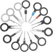 GANAZONO 14Pcs Terminal Removal Tool Kit Durable Electrical Connector Pin Extractor for Automotive Wire Harness User Friendly and Versatile Terminal Extractor Tools