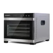 Devanti 6/10 Trays Food Dehydrators Stainless Steel Jerky Dehydrator Fruit Dryer