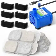 Filter Replacement Fit for 101oz/3L Crystal Cat Fountain and IP68 DR-DC160 Ca...
