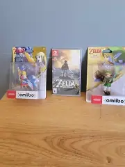 The Legend of Zelda: Breath of the Wild - With Amiibos Zelda And Link Switch