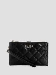 GUESS Black Laurel Organiser Wallet