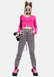 [dELiA*s by Dolls Kill] Let It Be Plaid Pants