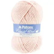 Patons Classic Wool Roving Yarn-Pale Blush (Pack of 6 Skein)
