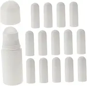 CTIRCHIU 15Pcs Essential Oil Roller Bottles Refillable Roll Ball Containers for Perfume Travel and DIY Liquid Use Lightweight and Durable Design
