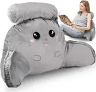 Back Rest Pillow Neck Lumbar Bed Backrest Reading Support Cushion