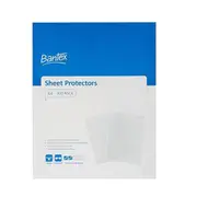 Bantex Tough Sheet Pocket Protectors 50 Micron A4 (100pk)