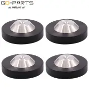 39x12mm Steel Graphite Speaker AMP Isolation Spike Cone Pad Stand Floor Base 4P