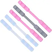 HOODANCOS 5Pcs Mask Ear Adjustable Earband Hook for Comfortable Wear Non Slip Mask Extension Buckle Compatible with Ear Cups Random Color