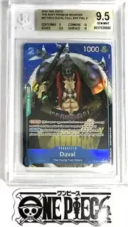 BGS 9.5 One Piece ST12-014 C* Duval Full Art Foil - English - PRB01 The Best