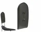 BLACK VINYL SISSY BAR BACK REST PAD LOWRIDER SCHWINN STINGRAY BIKE BANANA SEAT