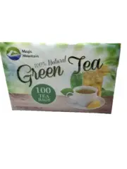 Lot of 2 Pack Magic Mountain 100 Natural Green Tea-200 tea bags Exp 01/26