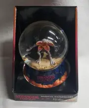 STRANGER THINGS DEMOGORGON CREATURE MUSIC SNOWGLOBE WATERGLOBE HALLOWEEN HORROR