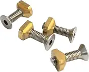 4Pcs Surfboard Fin Screws Paddleboard Fin Screw Longboard Fin Screw for Outdoor Surfing