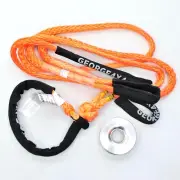 1*Bridle Rope equaliser 11000kg+1 Snatch Ring+1 Soft shackle 4WD Winch recovery