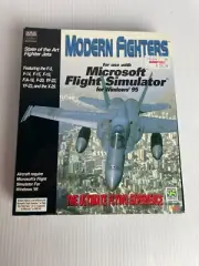 Modern Fighters For use with Microsoft Flight Simulator WIN 95 PC Game Complete