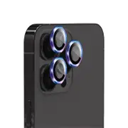[EFSGCLAE6088RBW] Camera Lens Armour for iPhone 15 Pro/15 Pro Max, Rainbow Nirvana