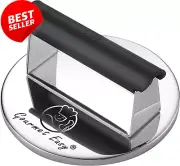 840G Smash Burger Press - Stainless Steel Burger Smasher for Griddle Cooking