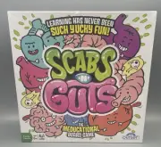 New Scabs N Guts Board Game NEW Sealed Outset Production Educational Medical