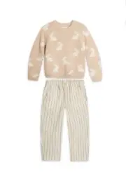 Easter Toddler Boy Wonder Nation Sweater and Pants 2-Piece Set Size 3T NWT