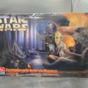Star Wars Encounter with Yoda on Dagobah Action Scene AMT ERTL Model Kit #8263
