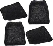 WRITWAA 4pcs Hair Dryer Diffuser Sock Covers Protect Hair with Even Heat Distribution Sponge Attachment for Natural Texture Styling