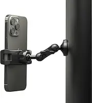 WUITIN Gym Magnetic Phone Mount Holder,360 Adjustable, Magnet Base Phone Mount, Attracts to Ferrous Metal Surface, Designed for Gym, Tractor, Toolbox, Truck, Forklift, Compatible with All Smartphones