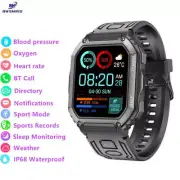 Mens Smartwatch Bluetooth Calls Health Tracking Waterproof