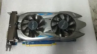 賣2手良品影馳 GALAX GEFORCE GTX 750 Ti EX OC 1GB DDR5顯示卡