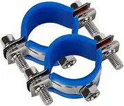 IWOWHERO 2pcs Office Chair Protector Office Chair Savers Office Chair Stop Sinking Tool Chair Pipe Clamps Pipe Clamp Replacement Chair Saver Tool Chair Saver Stopper Stainless Steel