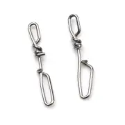 Stainless Steel Fishing Swivel Rings Kit for Quick and Easy Bait Spinner