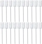 Pack of 20 Baby Tongue Cleaners for Newborns, Sterilized Disposable Toothbrush for Children and Babies, Absorbent Gauze, Baby Tongue Cleaner, Disposable Tongue Cleaner, for Newborns
