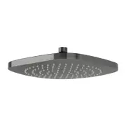 Phoenix Nuage Shower Rose Only 225mm Shower Head Brushed Carbon 129-5000-31
