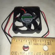 Fan SUNON 40 x 40 x 10mm 12 VDC, 65 ma, 5 CFM air flow NEW