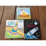 J1-4《好書321KB》【童書繪本】蘇斯博士DR.SUESS'S OH BABY+SPACE三本合售/翻翻書