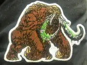 GODZILLA monster 4" BEHEMOTH Embroidered figure PATCH badge logo kaiju vs kong