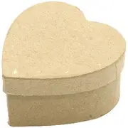 Little Learner Papier Mache Mini Heart Box