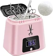 Wbuosz Nail Tool Sterilizer High Temperature 329℉ Sterilizer for Nail Tools Portable with Glass Beads for Metal Tools Salon & Esthetician Supplies