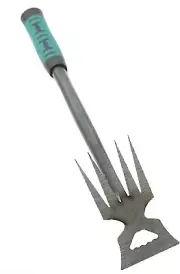 5 Teeth Portable Manganese Steel Weed Puller Tool - Stand Up Weed Remover