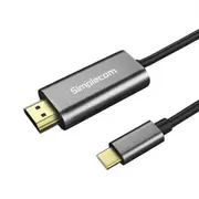 Simplecom 1.8m DA321 Male USB-C to 4K HDMI Cable Connector For Laptop/Monitor