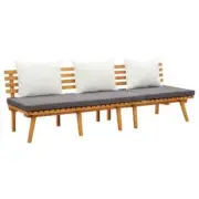 Garden Day Bed 200x65cm Solid Wood Acacia