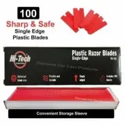 Hi-Tech | Plastic Razor Blades | 100 pack
