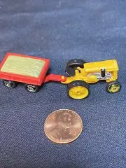 Vintage Micro Machines Farm Classic’s Yellow Tractor Galoob