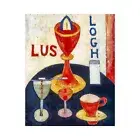 Marsden Hartley, Handsome Drinks, 1916, Lustre Canvas Print, 28" x 35"