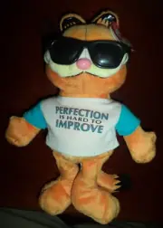 Garfield Ty Beanie Babies Perfection is Hard to Improve Plush Stuffed NWT