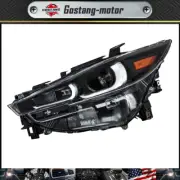 Driver LH Side Headlight Black For Mazda CX-5 2022-2024 Full LED Non-AFS&LED DRL (for: Mazda)